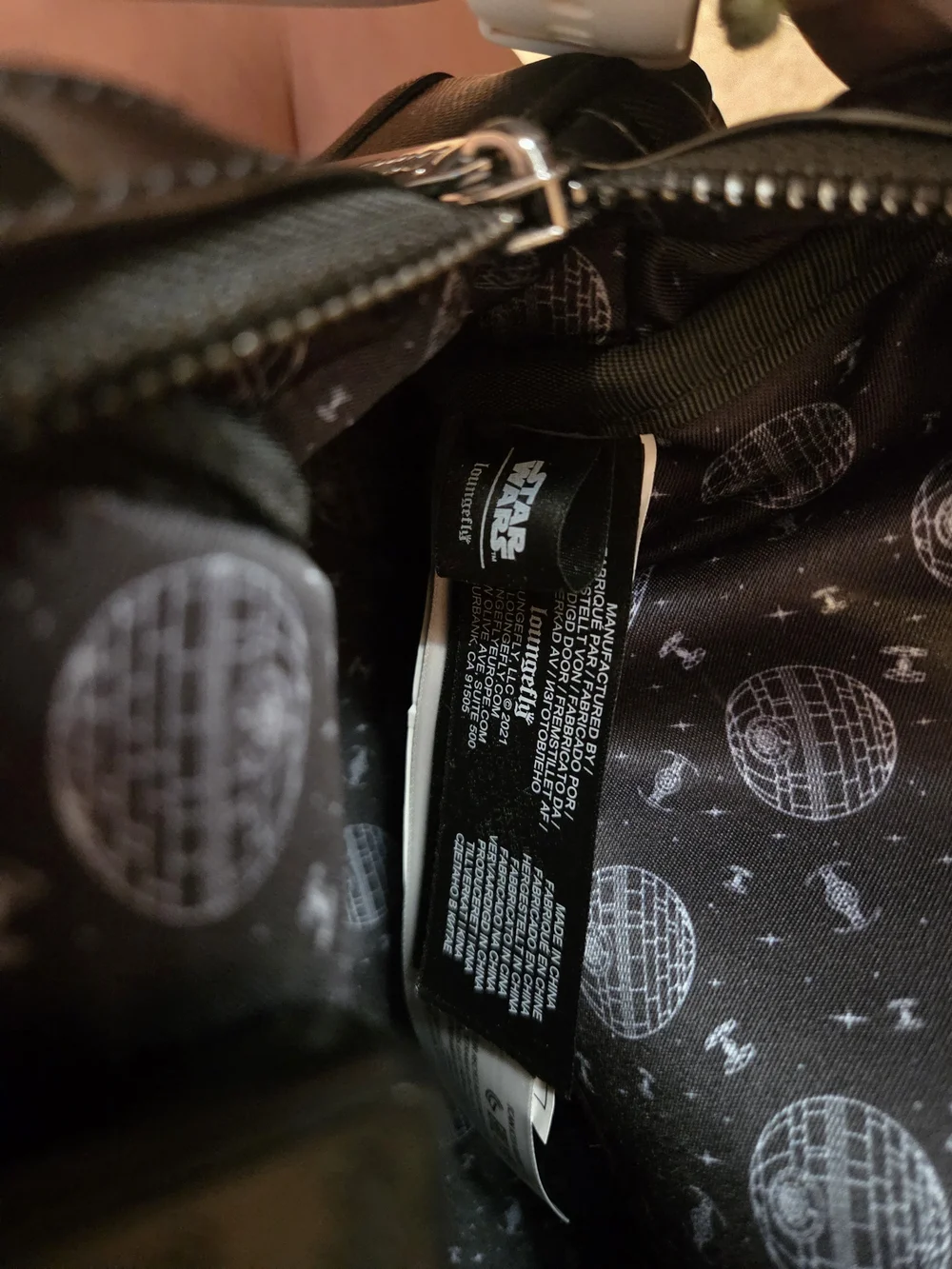 Loungefly Star Wars Darth Vader Light Up Mini Backpack - New With Tags